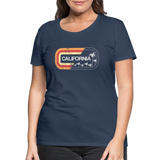 California Sign - Frauen Premium T-Shirt - Navy