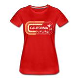 California Sign - Frauen Premium T-Shirt - Rot