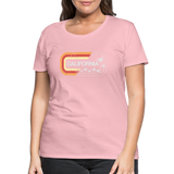 California Sign - Frauen Premium T-Shirt - Hellrosa