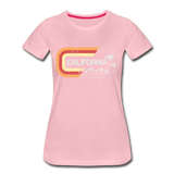 California Sign - Frauen Premium T-Shirt - Hellrosa