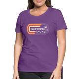 California Sign - Frauen Premium T-Shirt - Lila