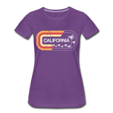 California Sign - Frauen Premium T-Shirt - Lila