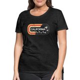 California Sign - Frauen Premium T-Shirt - Anthrazit