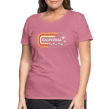 California Sign - Frauen Premium T-Shirt - Malve