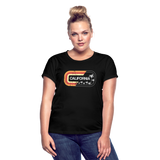 California Sign - Frauen Oversize T-Shirt - Schwarz