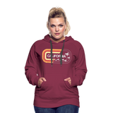 California Sign - Frauen Premium Hoodie - Bordeaux