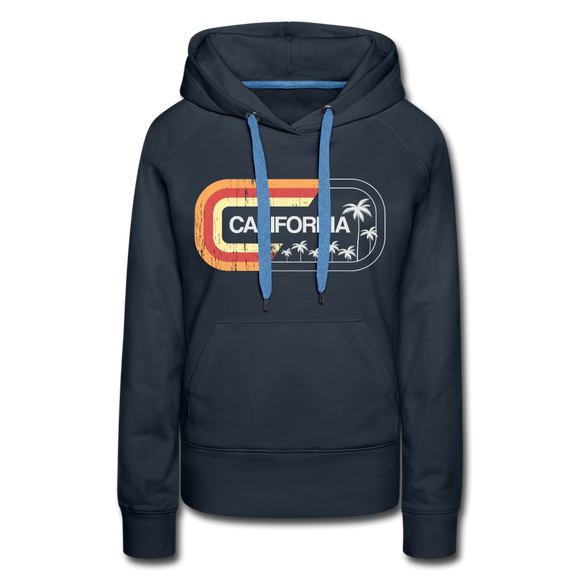 California Sign - Frauen Premium Hoodie - Navy