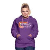 California Sign - Frauen Premium Hoodie - Purple