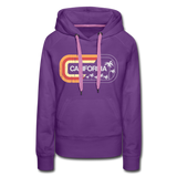 California Sign - Frauen Premium Hoodie - Purple