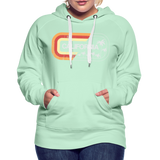 California Sign - Frauen Premium Hoodie - helles Mintgrün