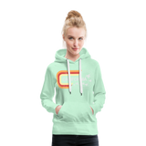 California Sign - Frauen Premium Hoodie - helles Mintgrün