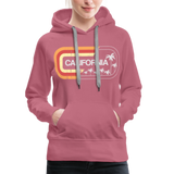 California Sign - Frauen Premium Hoodie - Malve