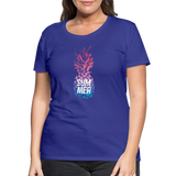 Pineapple - Frauen Premium T-Shirt - Königsblau