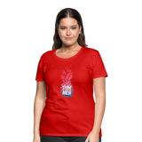 Pineapple - Frauen Premium T-Shirt - Rot