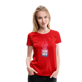 Pineapple - Frauen Premium T-Shirt - Rot