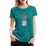 Pineapple - Frauen Premium T-Shirt - Divablau