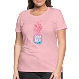 Pineapple - Frauen Premium T-Shirt - Hellrosa