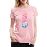 Pineapple - Frauen Premium T-Shirt - Hellrosa