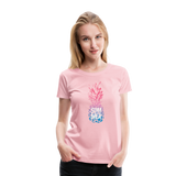 Pineapple - Frauen Premium T-Shirt - Hellrosa