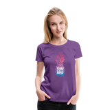 Pineapple - Frauen Premium T-Shirt - Lila