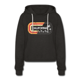 California Sign - Frauen Cropped Hoodie - Anthrazit